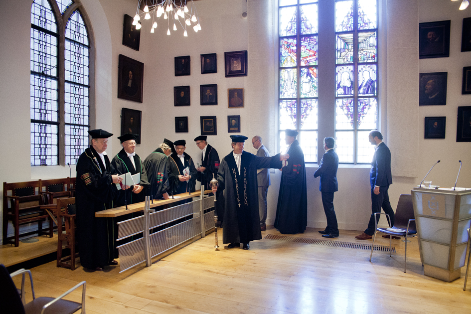 Promotie dr. van de Berg