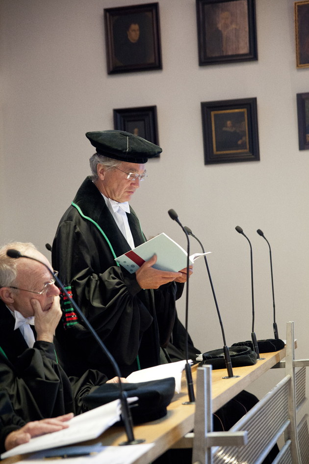 Promotie dr. van de Berg
