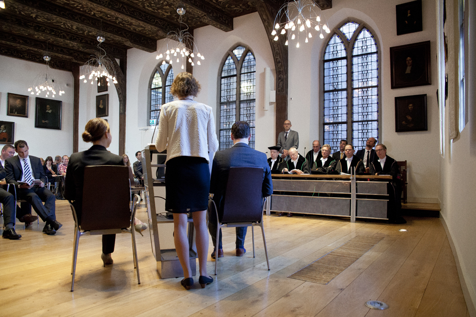 Promotie dr. van de Berg