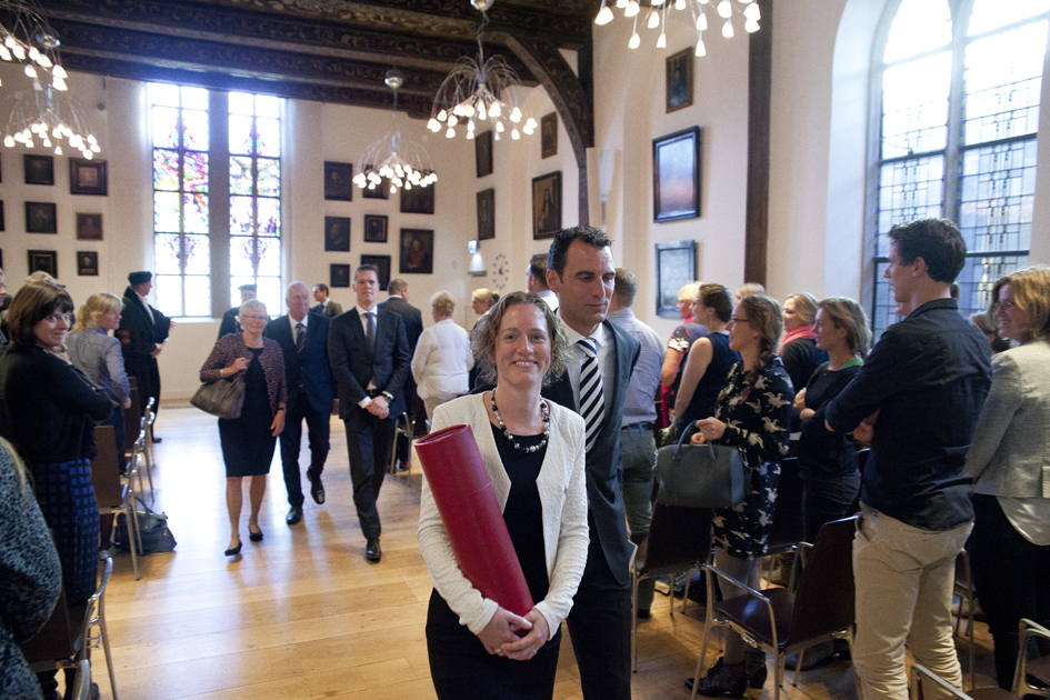 Promotie dr. van de Berg