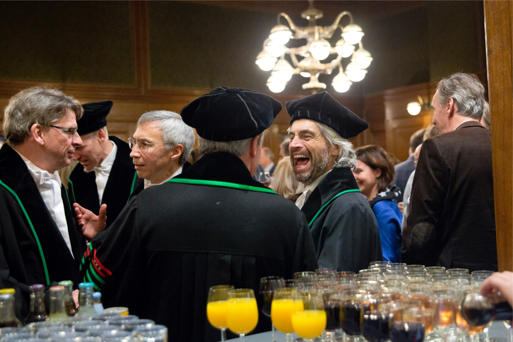 Receptie professor Bennink