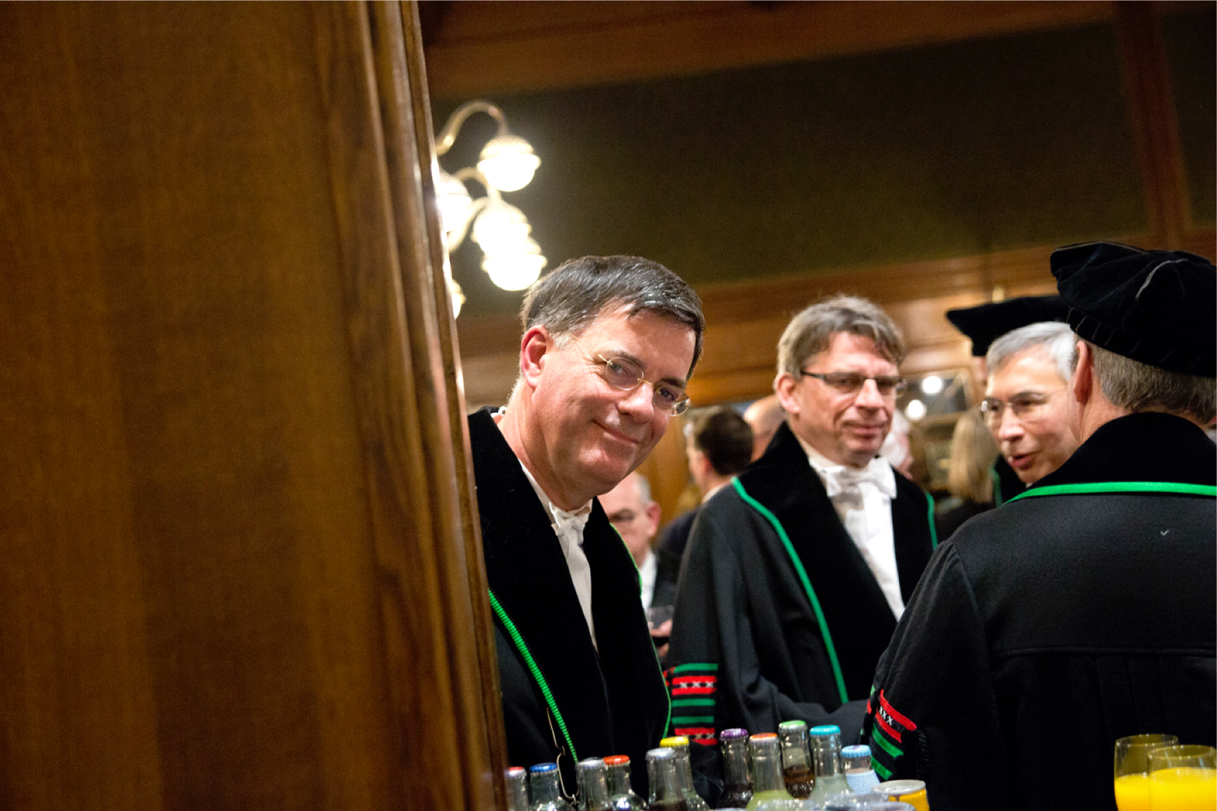 Receptie professor Bennink
